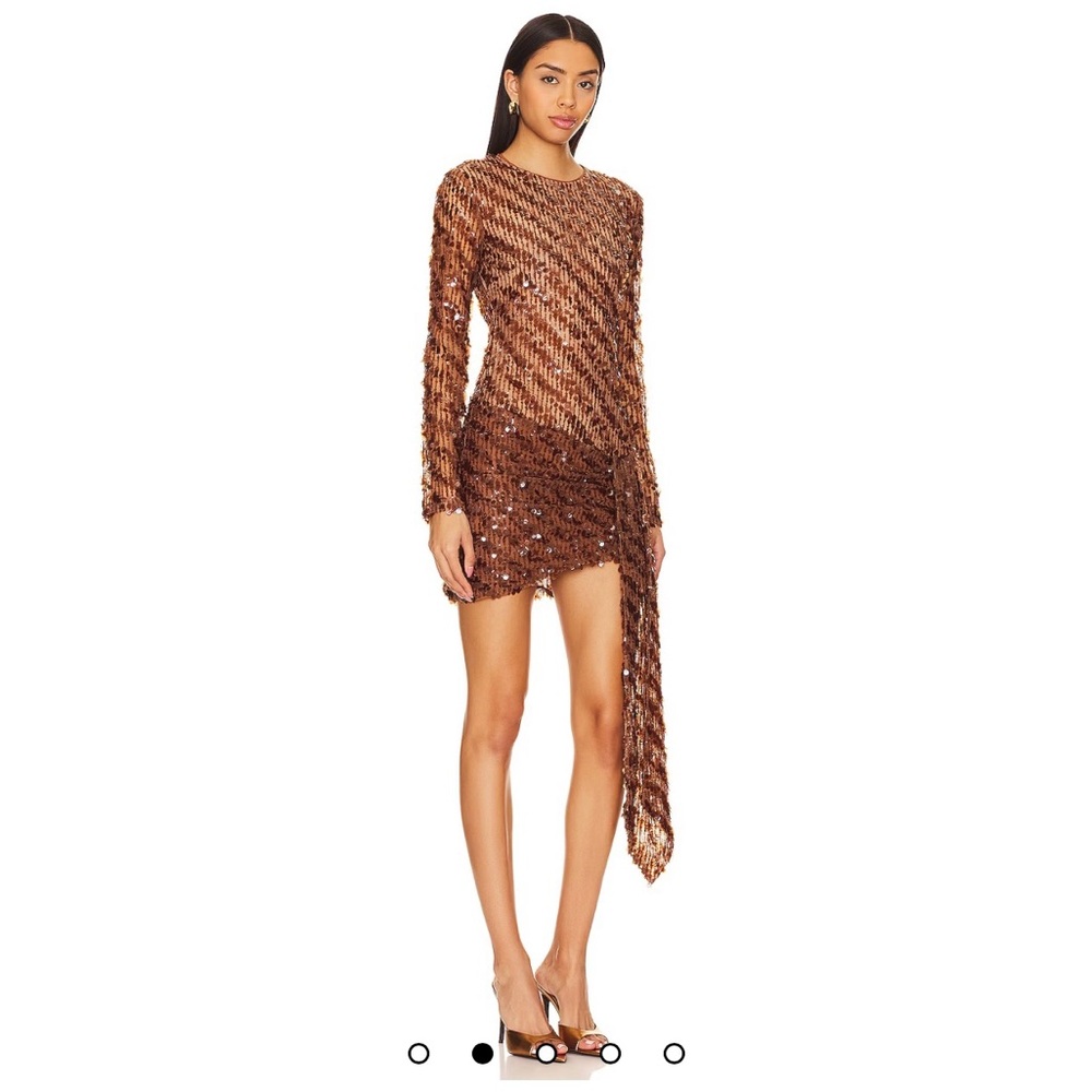 Camila Coelho Brown Mini Dress